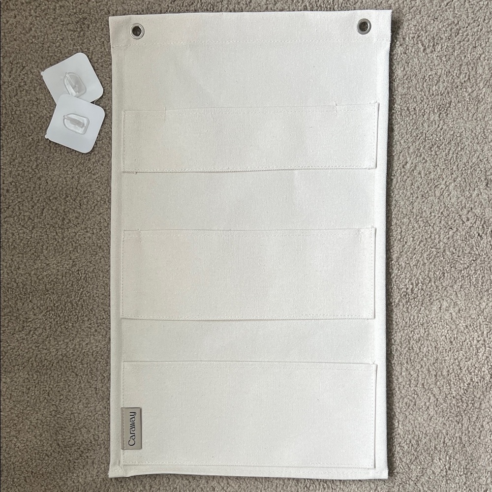 Caraway Cream Wall Organizer with Pockets